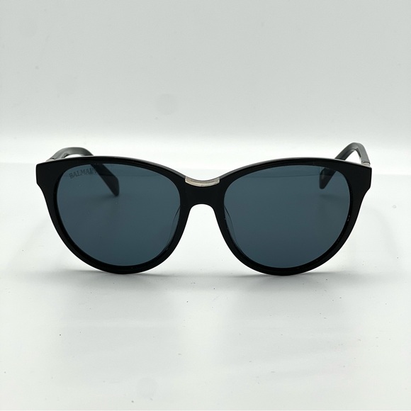 $470 Balmain Paris BL2100 C01 Women\'s Black Sunglasses Shades 54/16/140. W/ case